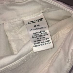 Joe's Jeans Jeans - Joe’s white skinny jeans Joe's Jeans Jeans - Joe’s white skinny jeans